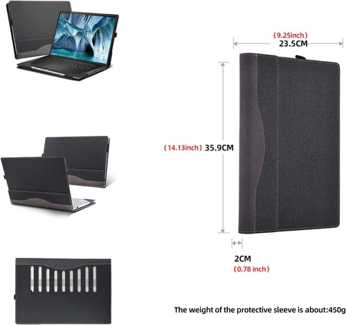 Miniatura 2 de Funda para portátil HP Envy x360 2 en 1 15-fe 15t-fe/ew15-fh 15z-fh 15-fh 15-ew 15z-ey Pavilion x360 Convertible 15t-dw 15-er 15.6 pulgadas Funda