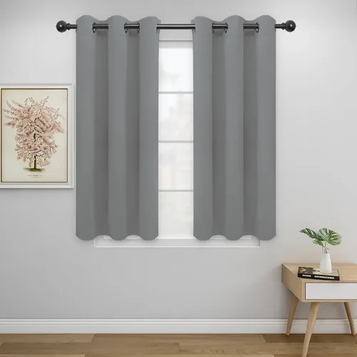 Miniatura 267 de Easy-Going - Cortinas opacas para dormitorio, aislamiento térmico sólido con ojales, cortinas de ventana para reducción de ruido, cortinas