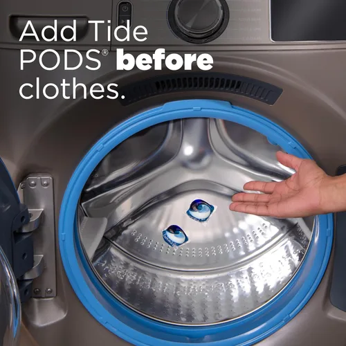 Miniatura 8 de Tide, 4-n-1 Ultra Oxi Pods - Paquete de detergente para ropa, compatible con HE, pretratador integrado para manchas, 32