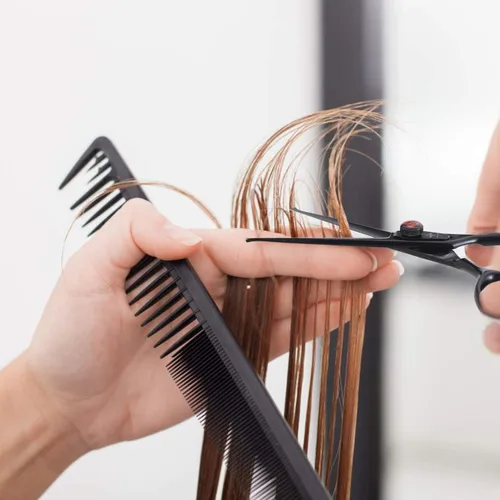 Miniatura 7 de PURPLEBIRD Tijeras de corte de pelo de 6 pulgadas para niños, puntas redondeadas, tijeras profesionales de peluquería para corte de pelo