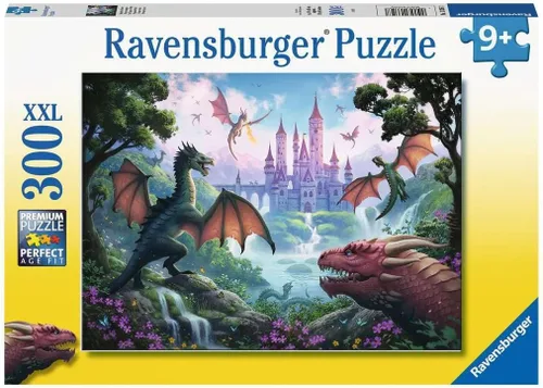 Ravensburger The Wrath of the Dragon - Rompecabezas para adultos y niños a partir de 9 años, 300 piezas
