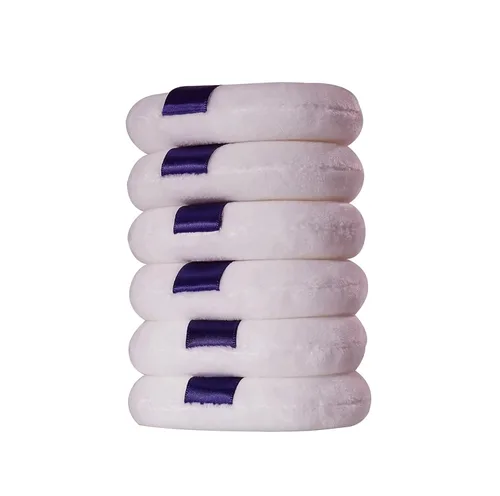 Powder Puff - Polvo de maquillaje de terciopelo ultra suave lavable de 3.15 pulgadas para polvo facial, polvo fijador, polvo corporal, polvo suelto,