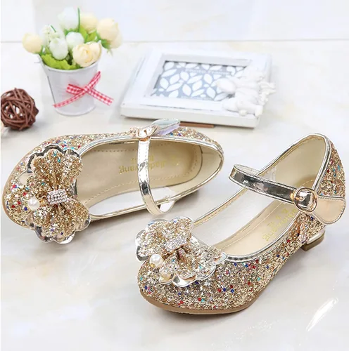 Miniatura 4 de Cadidi Dinos Zapatos de vestir para niñas, zapatos de fiesta de boda, zapatos de tacón Mary Jane Princesa (bebéniño pequeñoniño grande)
