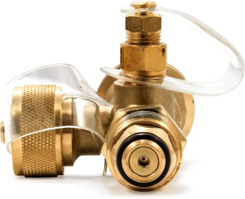 Miniatura 5 de Llave en T de latón para gas propano Camco, Solo soporte de latón de propano