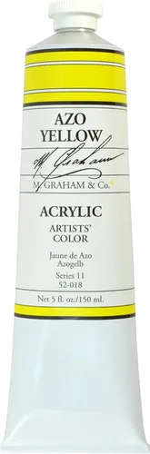 Miniatura 45 de M. Graham - Pintura acrílica de tubo de 2 onzas, carmesí Alizarin Alizarin Crimson