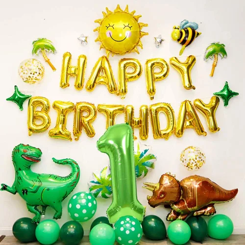 Miniatura 6 de TONIFUL Globos grandes de 40 pulgadas con números verdes del 0 al 9, número 8, globos digitales de aluminio de helio Mylar con números grandes