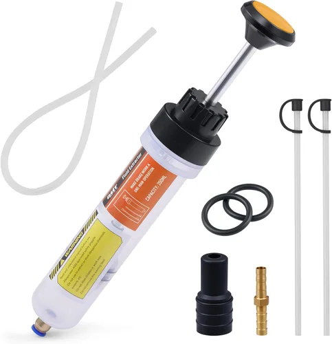 Miniatura 9 de Orion Motor Tech Bomba Extractadora de Aceite, Extractor Manual de Líquido de 200mL para Transferencias de Aceite de Transmisión de Dirección