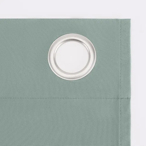 Miniatura 6 de Sun Zero Cyrus - Par de paneles de cortinas térmicas 100% opacas con ojales Azul Misty