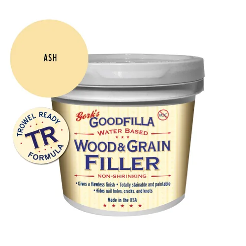 Miniatura 4 de Goodfilla - Relleno de madera y grano a base de agua (listo para espátula) - Fresno - 1 galón Reemplaza todo relleno y masilla Repara, acaba