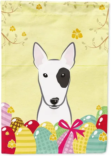 Miniatura 26 de Caroline's Treasures BB1920CHF - Bandera de caza de huevos de Pascua con diseño de bulldog francés, para casa, gran porche, para colgar en la pared