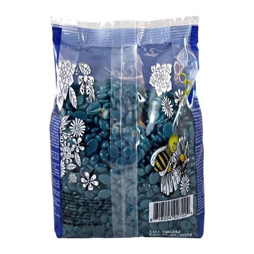 Miniatura 4 de Waxness – Película de cera Esferas duras de cera – Azuleno 1.1 lb (500 g) – Cera dura profesional sin bandas con azuleno para cara y cuerpo
