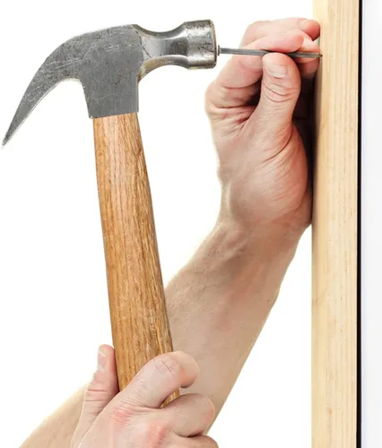 Miniatura 5 de GNIEMCKIN Mango de martillo de madera, paquete de 7 mangos de martillo de repuesto, fácil de instalar, duradero, conveniente y seguro de usar, mango