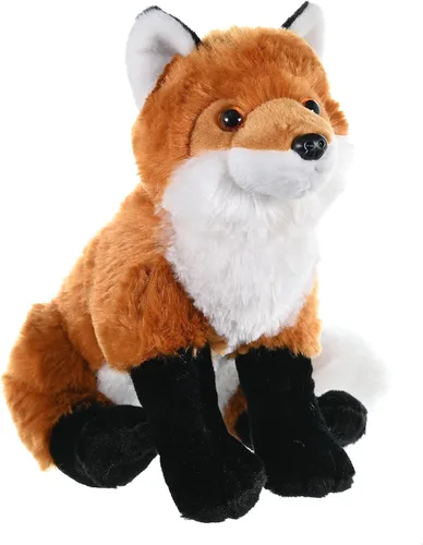 Wild Republic - Peluche de zorro rojo - juguete de peluche, regalos para niños - Colección Cuddlekins - 12 pulgadas (10944)