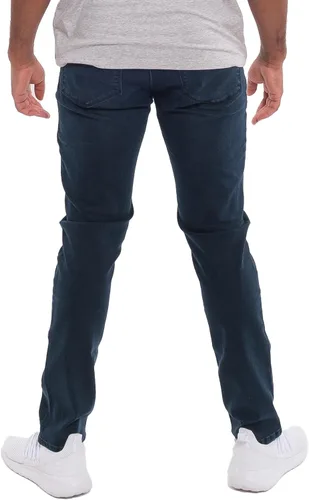 Miniatura 2 de Kenneth Cole REACTION Jeans ajustados para hombre, jeans elásticos de 2 vías para hombre, corte ajustado, jeans de 5 bolsillos para hombre
