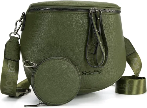 Miniatura 9 de Montana West Bolsos grandes cruzados para mujeres, bolso de cintura con bandolera ajustable