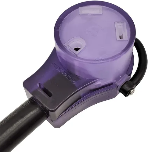 Miniatura 3 de Parkworld Cable de extensión RV 30A NEMA TT-30 con mango, Camper 30amp TT-30P a TT-30R (25 pies)