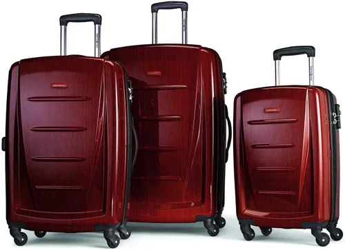 Miniatura 308 de Samsonite Winfield 2 Equipaje rígido con ruedas giratorias, Azul profundo, Juego de 3 piezas (20/24/28)