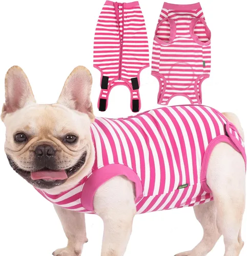 Miniatura 33 de Traje de Recuperación Quirúrgica para Perros, Camisa de Cirugía para Perros Machos y Hembras, Ropa de Recuperación para Esterilización y Castración