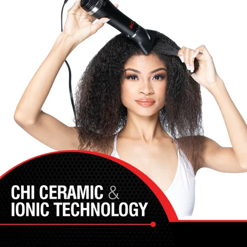 Miniatura 4 de CHI Volumizer - Cepillo de soplado 4 en 1, secador de pelo que crea un cabello suave, sedoso y brillante, cuatro accesorios intercambiables para un