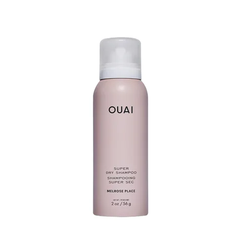 OUAI Champú seco Super Travel Size – Champú seco voluminizador – Absorbe el aceite, la suciedad y el sudor – Se mezcla perfectamente en el cabello