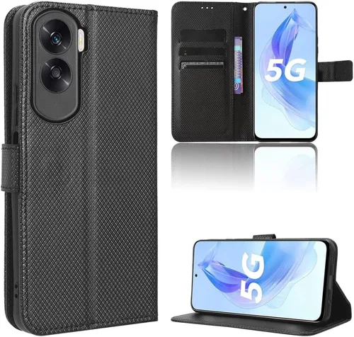 Miniatura 19 de Funda de piel sintética compatible con Asus ROG Phone 7, funda de piel sintética compatible con Asus ROG Phone 7 Ultimate, color negro