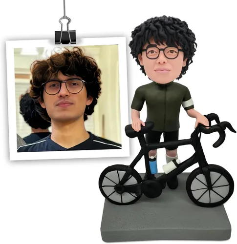 Miniatura 14 de AlOU AlOU Estatuillas personalizadas de 15 cm Bobbleheads para el Día del Padre, Día de la Madre, Padres, Jefe, Colegas, Familia y Amigos