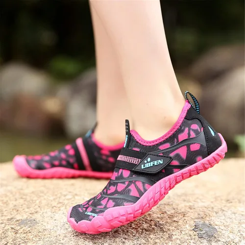 Miniatura 4 de UBFEN - Zapatos para el agua para niños y niñas, acuáticos y livianos, de secado rápido para ir a la playa, practicar deportes y natación, es como