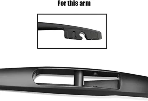 Miniatura 5 de rear wiper 10" for Mazda CX-3 CX3 2014-2017 2018 2019 2020 2021 Car rear windshield wiper rear wiper blade
