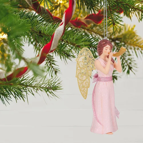 Miniatura 6 de Hallmark Keepsake Adorno de Navidad 2021, Armonía de Ángeles de Navidad Armonía de los ángeles de Navidad