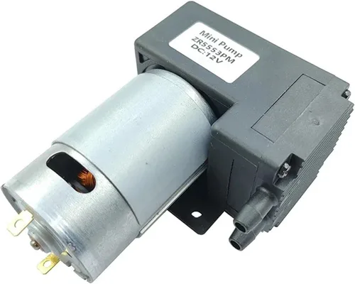 12V 10L/M -80KPa Gran Flujo de Alta Presión Mini Bomba de Aire de Vacío Bomba de Diafragma de Succión de Presión Negativa Inflador DIY Empaquetador