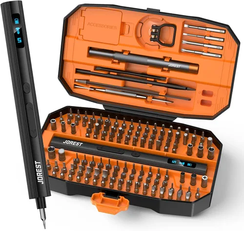 Miniatura 12 de JOREST Juego de destornilladores pequeños de precisión de 40 piezas (acero S2), juego de destornilladores magnéticos con Torx T5 T6 T8, kit