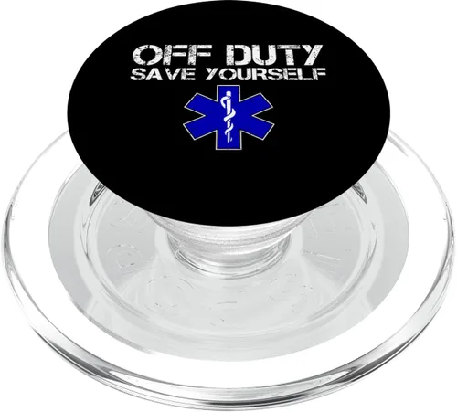 Miniatura 7 de EMS divertido para EMT fuera de servicio Sálvate PopSockets intercambiables PopGrip