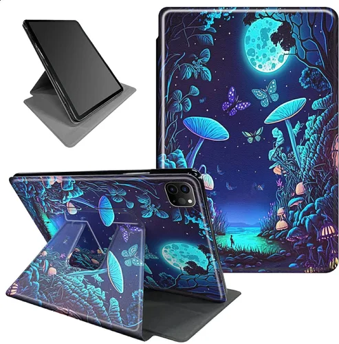 Miniatura 40 de Funda para iPad mini 6 para iPad mini 6ª generación 8.3 pulgadas 2021 360 grados giratorio soporte ligero cubierta inteligente protectora