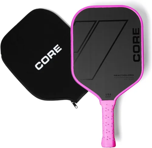 Miniatura 13 de CORE Pickleball - Paletas de pickleball de fibra de carbono - Aprobadas por USAPA - Modelos PRO y de entrada - Empuñadura de confort acolchada
