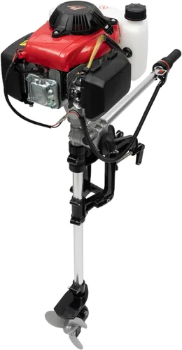 Miniatura 6 de Motor fuera de borda de 1.6kw, motor de barco de pesca fuera de borda de 4 tiempos 144F con refrigeración por aire para barco inflable, kayak