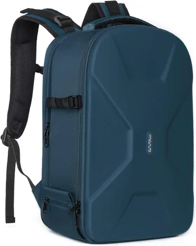 Miniatura 11 de MOSISO Mochila para Cámara, Bolsa para Cámara Fotográfica DSLR/SLR/Sin Espejo de 15-16 pulgadas, Estuche Rígido Impermeable con Soporte para Trípode