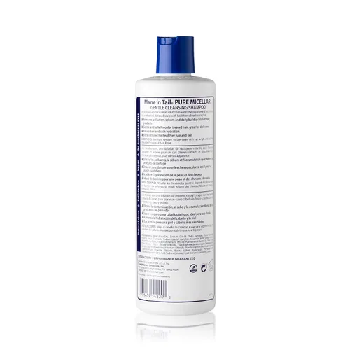 Miniatura 2 de Mane 'n Tail Champú sin sulfato micelar, transparente, 11.2 onzas