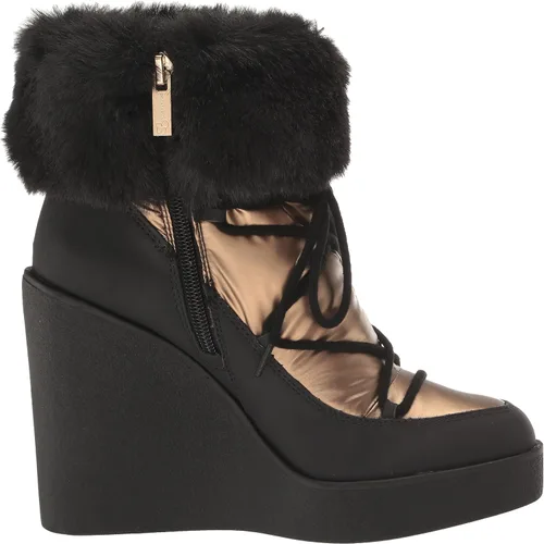 Miniatura 6 de Jessica Simpson Botines Myina de piel de cuña para mujer
