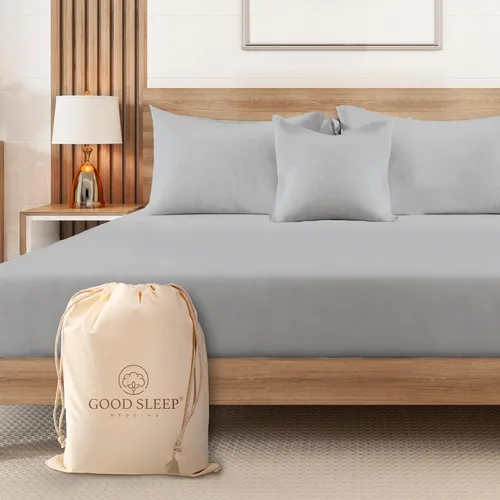 Miniatura 11 de Good Sleep Bedding Sábana Bajera Ajustable Tamaño King Solamente – Sábana bajera suave y transpirable tamaño King de 1000 hilos tamaño King