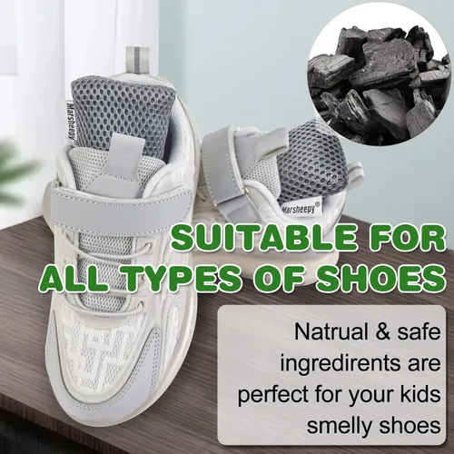 Miniatura 3 de Paquete de 12 bolsas desodorantes de carbón para zapatos, eliminador de olores de zapatos, desodorantes de cajón, absorbente de olores de carbón