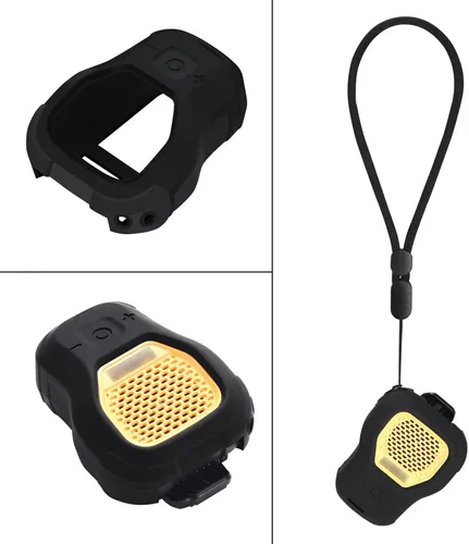 Miniatura 7 de Funda protectora de silicona compatible con altavoz Bluetooth portátil DEWALT (negro)