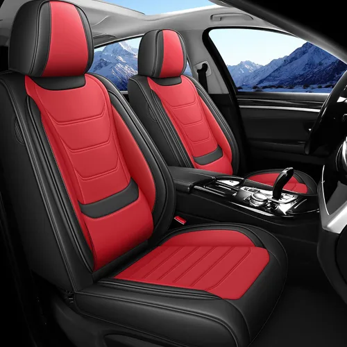 Miniatura 16 de Fundas de asiento de cuero para Toyota RAV4 1999-2026, transpirables, impermeables, elegantes, accesorios interiores de automóviles