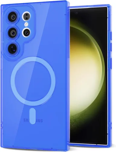 Miniatura 20 de Svanove Funda para Samsung Galaxy S22 Transparente Compatible con Magsafe Silicone, Funda Magnética Mag Safe Transparente Delgada Bonita, Estética
