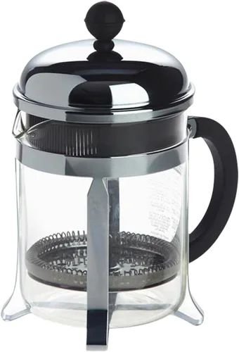 Miniatura 3 de Bodum 51oz Cafetera de prensa francesa Chambord, vidrio borosilicato resistente al calor, acero inoxidable pulido – Fabricado en Portugal Cromo