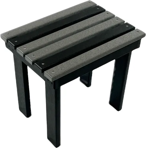 Mesa auxiliar de poliéster para exteriores, calidad premium, precio asequible, amish hecha a mano en los Estados Unidos, resistente a todo tipo de