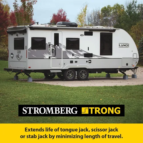 Miniatura 4 de Stromberg Carlson JBP-813.1 Base Pad Peak – Bloque de remolque – Almohadillas de RV – Accesorios para remolque de viaje – Base de gato de lengua