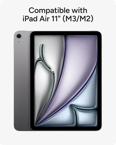 Miniatura 2 de ZAGG Glass XTR3 - Protector de pantalla para iPad Air de 11 pulgadas (M3)/Air de 11 pulgadas (M2), tecnología avanzada de impacto Hexiom, vidrio