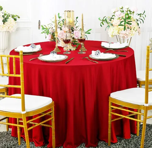 Miniatura 8 de 108 manteles redondos de buceo (sin arrugas), manteles para mesa, ropa de cama, restaurante, cocina, comedor, boda, fiesta, banquete, eventos
