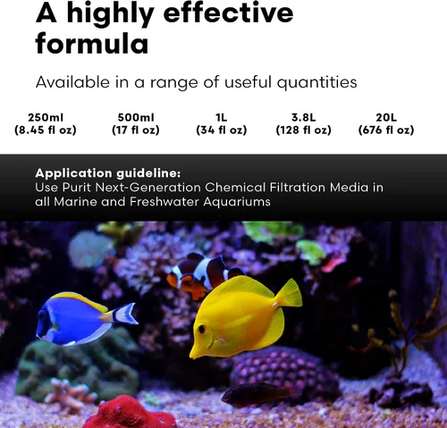 Miniatura 5 de Brightwell Aquatics - Purit Medios de filtración química de última generación - para uso en todos los acuarios marinos y de agua dulce