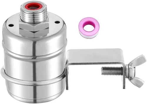 Miniatura 3 de Water Level Controller Automatic Stainless Steel Float Ball Valve Tank Valve Automatic Water Level Controller Kitchen Tools(Narrow Side Clip)